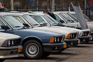 BMW E23-Reihe beim BMW 7er-Treffen in Veenendaal