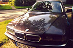 Foto vom BMW 7er (E38) von Oliver Schickor, das er kurz vor seinem Tod erwarb