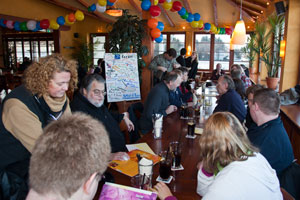   Lange Stammtischtafel im Caf&eacute; del Sol