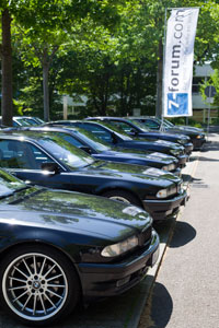 BMW 7er-Reihe beim 7-forum.com Jahrestreffen 2012