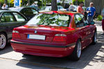 7-forum.com Jahrestreffen 2012: BMW 7er der Modellreihe E38 in der seltenen Farbe rot
