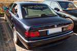 BMW 740i (E38) von Olaf ('loewe40') mit Sternfahrt-Aufkleber 'C�te d'Azur 2013'