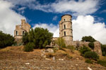 Ruine des Schlosses der Grimaldi F&uuml;rsten (11. Jh.) in Grimaud