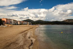 breiter Sandstrand vor Port Grimaud