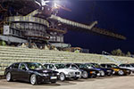 BMW 7er-Reihe am Abend in der Ferropolis Arena
