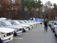 BMWs der 02er-Serie auf dem BMW-Treffen "02 Festa in Yatsugatakein" in Japan