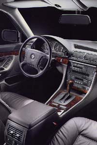 Innenraum des BMW 7er, Modell E38