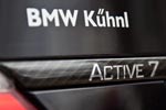 BMW 730d (E65) Individual 'One' mit Carbonzierleiste und 'Active 7' Schriftzug auf dem Kofferraumdeckel
