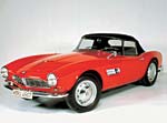 BMW 507 mit geschlossenem Verdeck