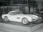 BMW 507 mit Hardtop auf dem BMW Stand der IAA 1955 in Frankfurt