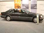 Helmut Kohls Ex-Dienstwagen, ein Mercedes 500 SE (W140)