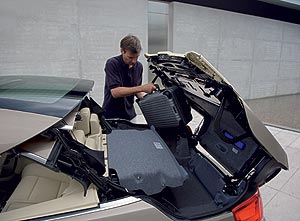 Komfortbeladung im BMW 3er Cabrio