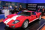 Ford GT ist mit 5.4-Liter-V8-Mittel-Motor 330 km/h schnell, Essen Motor Show 2006