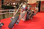 Skeleton Bike, angetrieben von 4-Zyl.-Motor von Ford, Besitzer: John A. Holt, Wert: $ 40.000