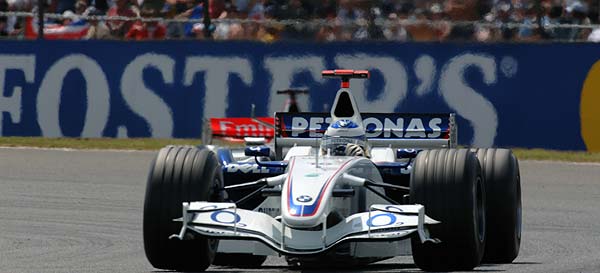 Nick Heidfeld beim F1-Rennen in Silverstone