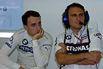 Robert Kubica mit seinem Renn-Ingenieur Giampaulo Dall'Ara