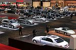 Sicht auf den Mercedes-Stand, Genfer Salon 2006