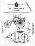 Am 29. Januar 1886 erhielt Karl Benz unter der Nummer 37435 das deutsche Patent auf sein Motorfahrzeug. Diese Patentschrift markiert den Beginn des Automobilismus.