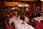 Abendessen nach der Vero Prsentation im Haus Friedrichsbad in Schwelm