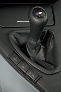 BMW M3 Coupe - Gangschalthebel