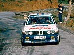 BMW M3, Modell E30, Gruppe A Rallye Tour de Corse, 1987
