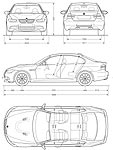 Innenmae BMW M3