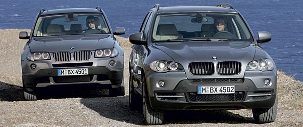 BMW X3 und BMW X5