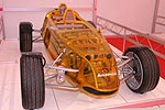 Rinspeed eXasis Concept Car, 2sitzige badewannenähnliche Karosserie aus durchsichtigem Hightech-Kunststoff Polycarbonat Makrolon. 2-Zyl.-Motor, 750 cccm, ca. 150 PS, Kraftstoff: Bioethanol 