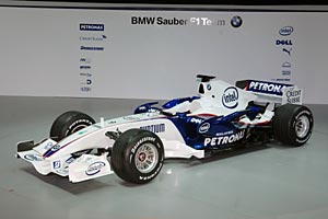 BMW Sauber F1.07 bei seiner Vorstellung