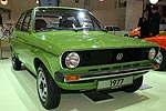 1977: VW Polo Nr. 304.641, 4 Zyl.-Motor, 1.093 cccm, 50 PS, 145 km/h, 3.530 mm, 9.560 DM (1977)