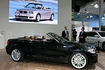 Prsentation des neuen BMW 125i Cabrios whrend der Presse-Konferenz