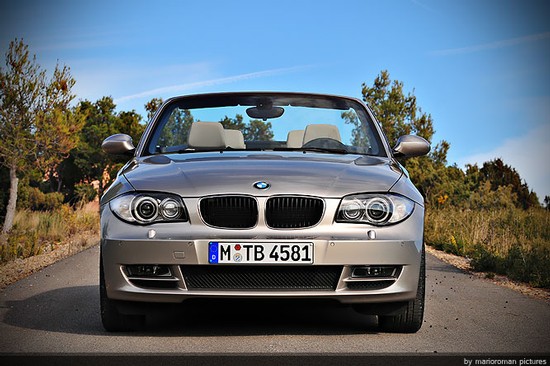 BMW 125i Cabrio on location in Valencia