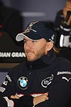 Nick Heidfeld bei der Presse-Konferenz am Donnerstag vor dem Rennen