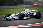 Nick Heidfeld beim freien F1-Training in Spa/Belgien