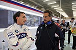Robert Kubica mit Mario Theissen in Spa/Belgien