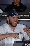 Nick Heidfeld in der Donnerstags-Presse-Konferenz in Hockenheim
