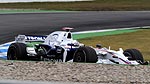 Nick Heidfeld beim F1-Training am Hockenheimring