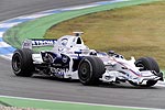 Nick Heidfeld beim F1-Training am Hockenheimring