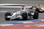 Nick Heidfeld beim F1-Training am Hockenheimring