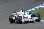 Nick Heidfeld beim F1-Training am Hockenheimring