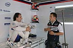 Robert Kubica mit Testfahrer Christian Klien
