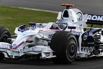 Nick Heidfeld beim freien F1-Training in Silverstone