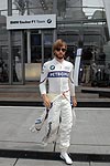 Nick Heidfeld in Budapest, Ungarn