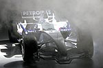 Pr�sentation des neuen BMW Sauber F1.2008 im Kunstnebel