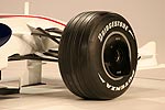 BMW Sauber F1.2008, Vorderrad mit Aufh�ngung