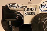 BMW Sauber F1.2008, Heckflgel mit dem Schriftzug BMW Power