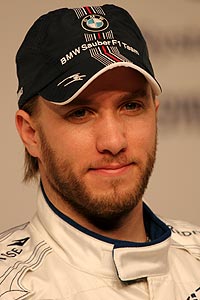 Nick Heidfeld, hier am 14.01.08 in der BMW Welt in M�nchen