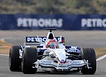 Robert Kubica launcht den BMW Sauber F1.08 in Valencia