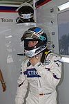 Nick Heifeld in der BMW Sauber F1 Box am Tag des Qualifyings in Sepang