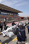 Robert Kubica beim F1-Training in Istanbul